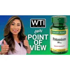 Viên uống bổ sung Kali Potassium citrate 99mg Puritans pride