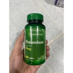 Viên uống bổ sung Kali Potassium citrate 99mg Puritans pride