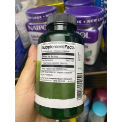 Viên uống Swanson Full Spectrum Saw Palmetto 540mg – Hỗ Trợ Sức Khỏe Tuyến Tiền Liệt