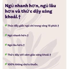Thực phẩm BVSK bổ sung Melatonin 10mg – Hỗ Trợ Ngủ Ngon, Giảm Mất Ngủ, Vị Dâu