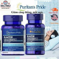 Viên Uống Hỗ Trợ Tình Trạng Căng Thẳng Stress, Mất Ngủ 5-HTP Puritan's Pride