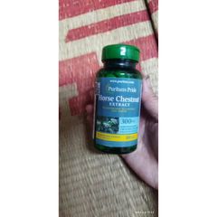 Viên uống hỗ trợ suy giãn tĩnh mạch chân Horse Chestnut 300mg Puritan's pride 100v - Small Family