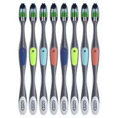 [Hàng Mỹ] Set 08 Bàn Chải Đánh Răng Oral-B CrossAction Advanced Toothbrushes, Max clean - Small Family 657780