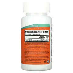 NOW Foods Iron 18mg , 36mg – Viên Uống Bổ Sung Sắt Ferrochel®, Hỗ Trợ Tạo Máu