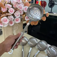 MUÔI THỦNG, VỚT LẨU INOX CHOCKMEN SIZE 12CM