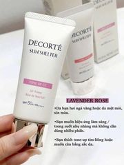 Kem Chống Nắng Decorté Tone Up CC Cream UV Primer Màu 10 Lavender Rose 32ml [Hàng nhập khẩu]