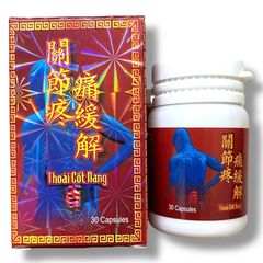 Viên uống Thoái cốt nang - Loại 30 viên - Hỗ trợ đau lưng, thấp khớp, tê liệt, đau khớp, tê nhức chân tay, viêm đa khớp, thoát vị đĩa đệm xuất xứ Malaysia - Mã 1489
