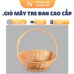 Giỏ mây tre đan thủ công, nhiều kiểu dáng (TV1523)