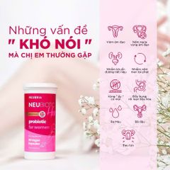 (Anh Quốc) Men Phụ Khoa Neubria Neubiotic Her Hỗ Trợ Cải Thiện Viêm Nấm Ngứa Vùng Kín Cho Phụ Nữ
