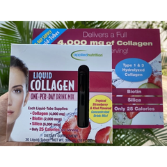 Collagen dạng nước Liquid Collagen của Mỹ - Hộp 30 ống