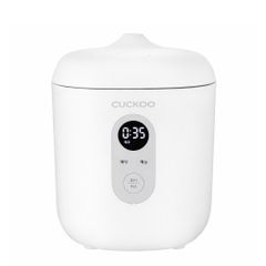 Nồi Cơm Điện Mini Cuckoo CR-0255MW Chính Hãng Hàn Quốc - Dung Tích 0.36L, Tiết Kiệm Điện Cho 1-2 Người, Đa Năng Tiện Lợi