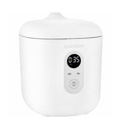 Nồi Cơm Điện Mini Cuckoo CR-0255MW Chính Hãng Hàn Quốc - Dung Tích 0.36L, Tiết Kiệm Điện Cho 1-2 Người, Đa Năng Tiện Lợi
