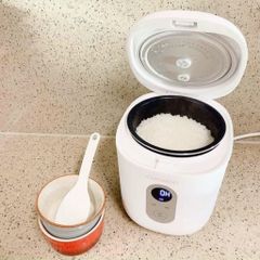 Nồi Cơm Điện Mini Cuckoo CR-0255MW Chính Hãng Hàn Quốc - Dung Tích 0.36L, Tiết Kiệm Điện Cho 1-2 Người, Đa Năng Tiện Lợi