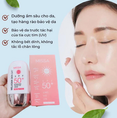 Kem chống nắng MISSA Hồng Nâng Tone SPF 50+ PA ++++