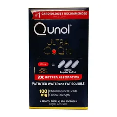 Viên Qunol Ultra CoQ10 3X Better Absorption 100mg 120 viên Softgels