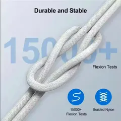 Bộ Sạc Nhanh 20W + Cáp Bọc Dù Cho IP15–17 Pro Max | Chống Gãy Đứt | An Toàn Pin – Bibo Tech Store