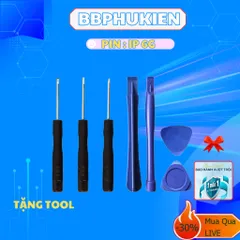 Combo Pin ĐẠI BÀNG cho i.P 6G + Bộ Tool Tháo Lắp - Pin Dung Lượng Chuẩn - BH 6T 1 Đổi 1
