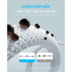 Bộ Sạc Nhanh 20W + Cáp Bọc Dù Dành Cho IP8–14 Pro Max  Chống Gãy Đứt  An Toàn Pin – Bibo Tech Store