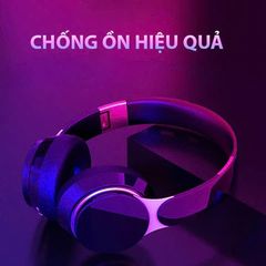 Tai Nghe Chụp Tai Bluetooth T14 Không Dây - Có Mic - Bass Cực Căng - Chống Ồn Cho Điện Thoại, Laptop, Máy Tính