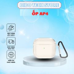 Tai Nghe Không Dây AP4| ANC Giảm Ồn | BT 5.3 | Mic ENC | Tặng Ốp + Cáp Sạc | Bảo Hành 6 Tháng