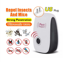 COMBO 2 CÁI RẺ HƠN 25% Máy đuổi muỗi, đuổi chuột siêu âm  - Không tiếng động - Thiết bị đuổi côn trùng vườn nhà 
