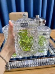 Hũ đựng kẹo, bánh quy pha lê Dublin