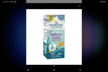 DHA cho bé Baby’s DHA Nordic Naturals my ho tro DHA cho be