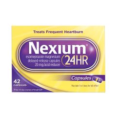 Viên uống cắt cơn đau dạ dày, ợ nóng Nexium 24hr - Giải pháp hiệu quả cho sức khỏe dạ dày - Hỗ trợ giảm đau nhanh chóng và bền lâu - Hàng USA
