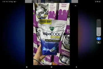 Kẹo ngậm giảm ho Vicks VapoCool .200 viên của Mỹ
