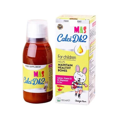 Siro canxi cho bé Mas Calci DK2, canxi hữu cơ cho trẻ