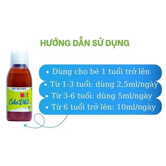 Siro canxi cho bé Mas Calci DK2, canxi hữu cơ cho trẻ