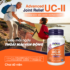 Now UC-II Collagen Viên uống hỗ trợ sụn, xương, khớp 60 viên