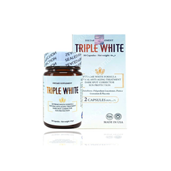 Viên uống trắng da chống nắng Triple White Glutathione 50 viên chính hãng