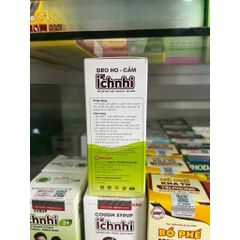 HO CẢM ÍCH NHI sơ sinh, HO CẢM ÍCH NHI 3+ CHO BÉ TRÊN 3 TUỔI 1 LỌ 90ML