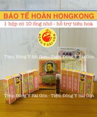 Viên Uống Hỗ Trợ Tiêu Hóa Po Chai Pills Hồng Kông - Giảm Đầy Hơi, Đau Bụng, Tăng Miễn Dịch - Hộp 10 Ống