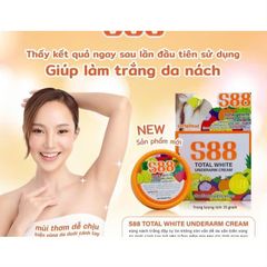 Kem trắng nách 88 Thái Lan, kem giảm thâm nách thâm mông, khử mùi hôi nách