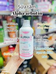 Sữa Tắm Trắng Da Alpha Arbutin 3+ Plus 350ML Dưỡng Trắng( ko vòi) - hàng chuẩn nội địa Thái Lan