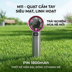 Quạt cầm tay mini Funsnap M11 , pin 1800mAh