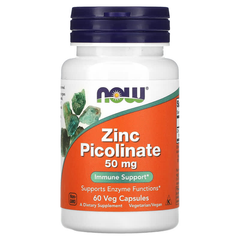 Viên uống NOW Zinc Picolinate 50mg 120 viên 