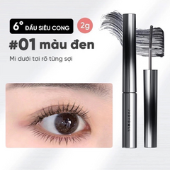 Chuốt Mi Mascara Judydoll Iron 2g – Mi Tơi Tách Sợi, Cong Vút Cả Ngày, Không Lem Không Trôi