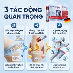 CH-Alpha Plus 30 Ống Uống 25ml Collagen Peptides Vitamin C Rosehip Hỗ Trợ Bổ Sung Dưỡng Chất