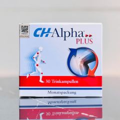 CH-Alpha Plus 30 Ống Uống 25ml Collagen Peptides Vitamin C Rosehip Hỗ Trợ Bổ Sung Dưỡng Chất
