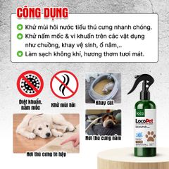 Xịt khử mùi nước tiểu chó mèo, khử mùi nước tiểu siêu tốc, ngăn vi khuẩn gây hại, an toàn cho thú cưng vật nuôi