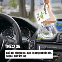 Tinh Dầu Treo Xe Ô Tô, Giảm Say Xe Giúp Tỉnh Táo Tập Trung, Tinh Dầu Nguyên Chất