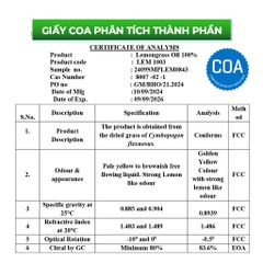 Tinh Dầu Sả Chanh Treo Xe Ô Tô, Giảm Say Xe Giúp Tỉnh Táo Tập Trung, Tinh Dầu Nguyên Chất The Loco