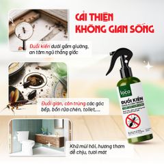 Combo 2 bình Xịt Thơm Tinh Dầu Đuổi Kiến Ba Khoan, Gián và Côn Trùng đuổi Kiến Gián Khử Mùi