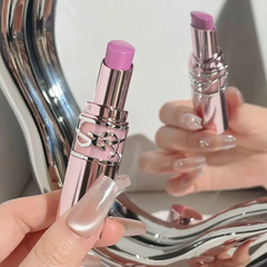 (Cao cấp)Son Dưỡng Yves Saint Laurent YSL Loveshine Candy Glow 10B Lavender Blaze Màu Hồng Tím Chính hãng