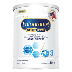 Sữa Enfagrow A2 NeuroPro số 3 800g (1 - 6 tuổi)