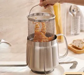 Ca lọc kiêm chiên ngập dầu BAROK 1,5L