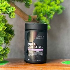 Viên uống Sports Research Multi Collagen Complex SR Collagen 180 viên